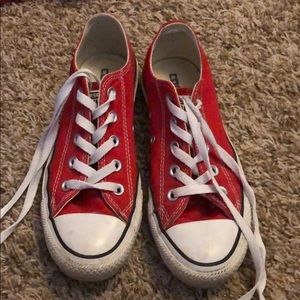 Red converse